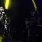 Pure Genius full band performing live with vocals, bass, guitar and drums